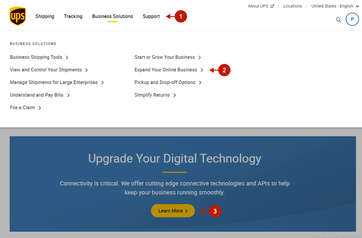 Requesting UPS API Access Key - 1 