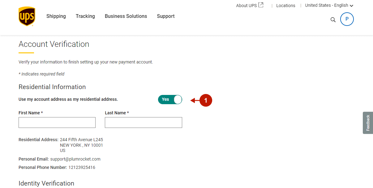 Requesting UPS API Access Key - 10