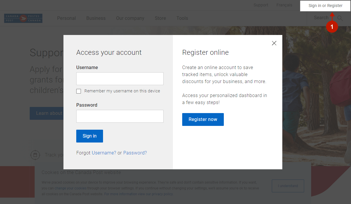 Magento 2 Canada Post Shipping Tracking Integration - Registering