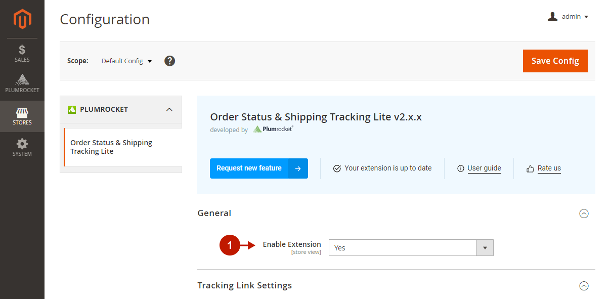 How to configure Magento 2 Order Status & Shipping Tracking free extension - General Settings