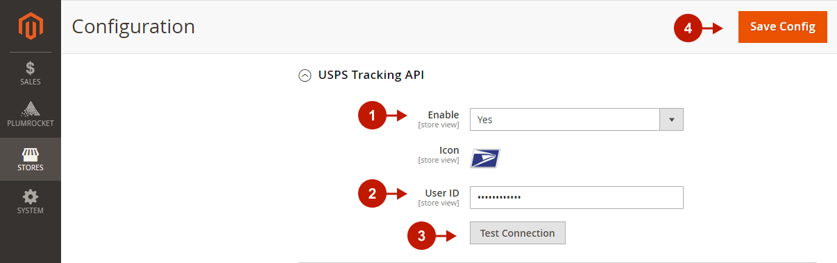 Setting up Magento 2 USPS Shipment Tracking Integration