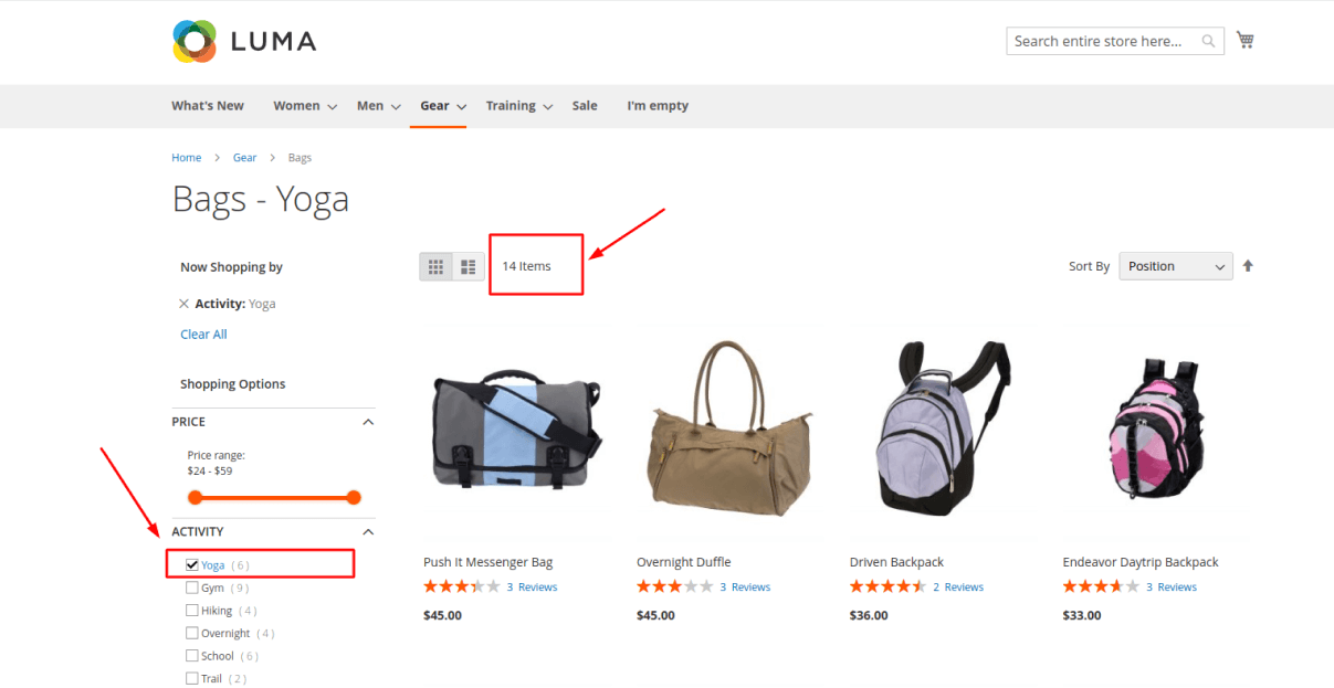Magento 2.4.5 product filter issue