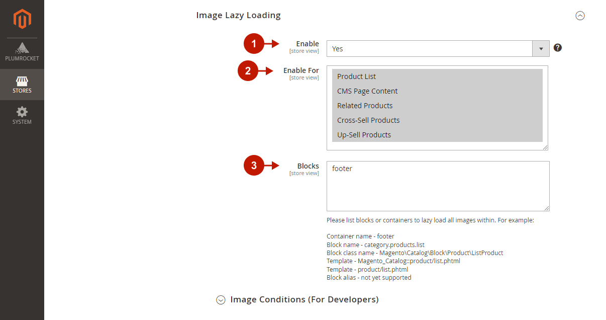 Magento 2 Lazy Loading Extension Configuration - 3