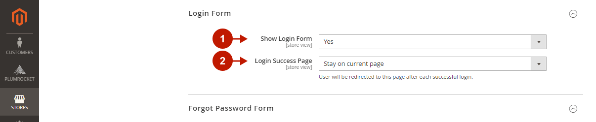 Magento 2 Popup Login Extension Configuration 3