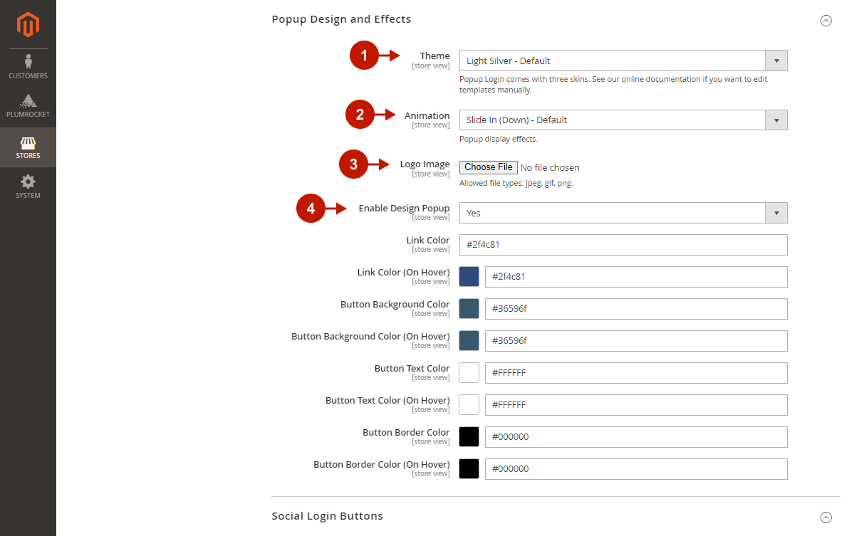 Magento 2 Popup Login Extension Configuration 5