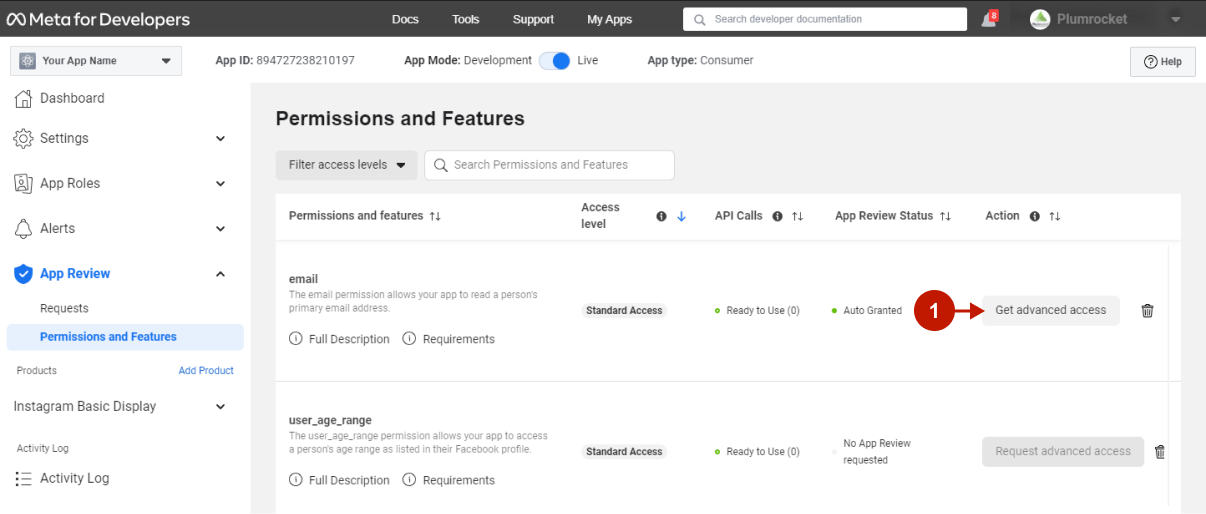 Magento 2 Instagram Login - Instagram App Configuration - step 12