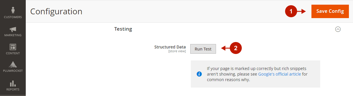 Magento 2 Rich Snippets extension - Google rich results test 