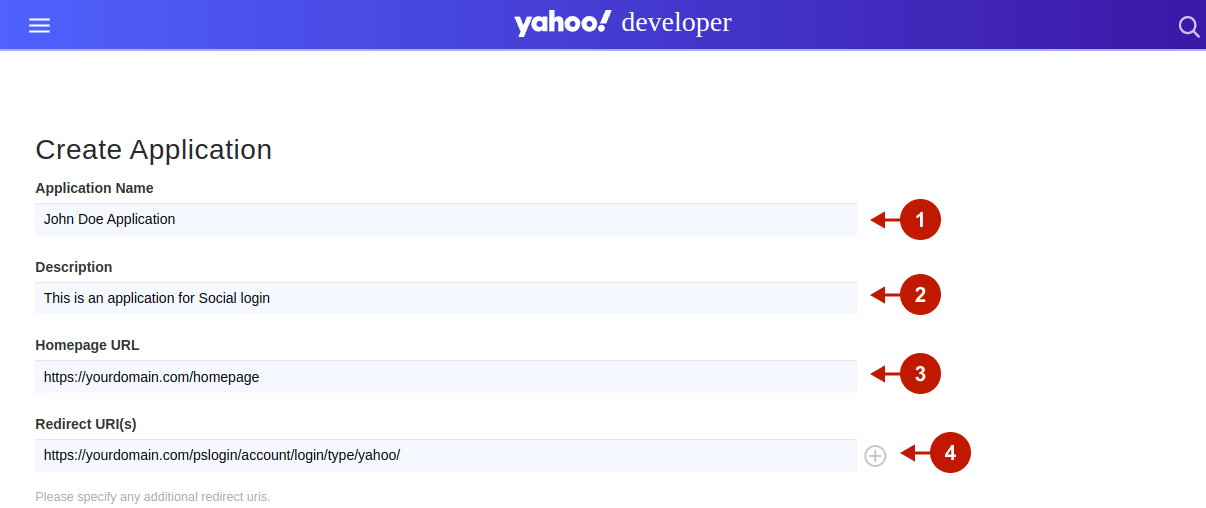 Magento social login pro yahoo conf2.png