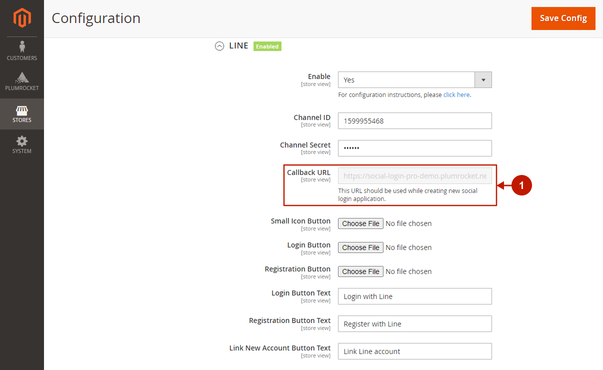 9 magento social login pro line.me configuration.png