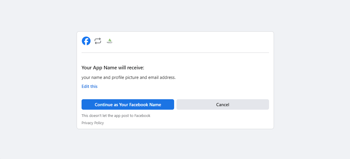 Facebook Login App Creation 13