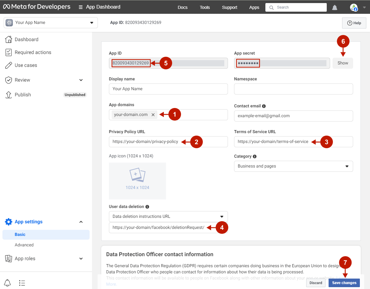 Facebook Login App Creation 21