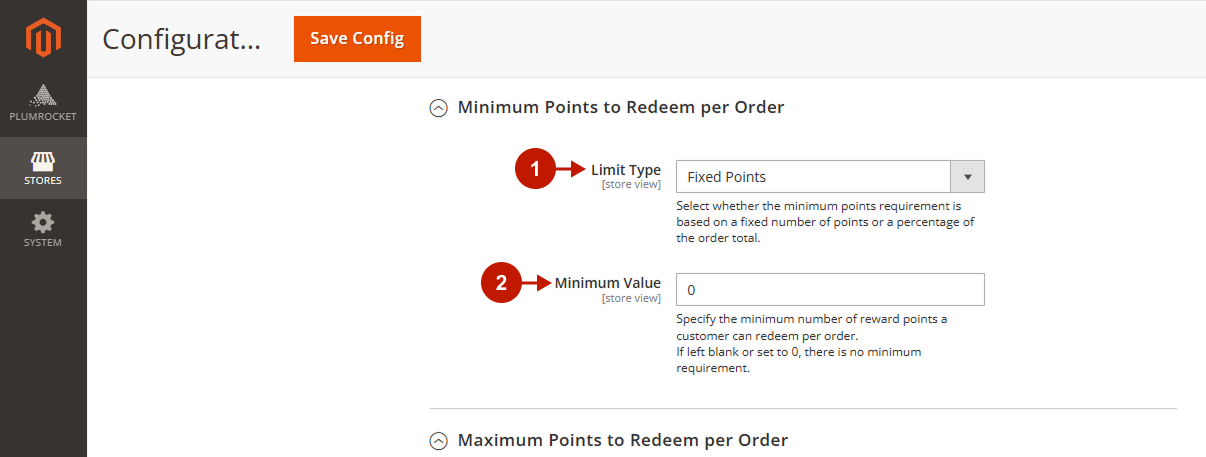 magento 2 reward points extension configuration 3
