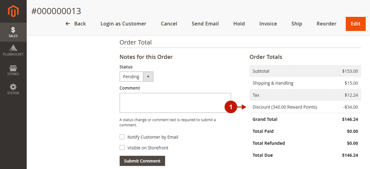 magento 2 reward points extension reward points on order 1