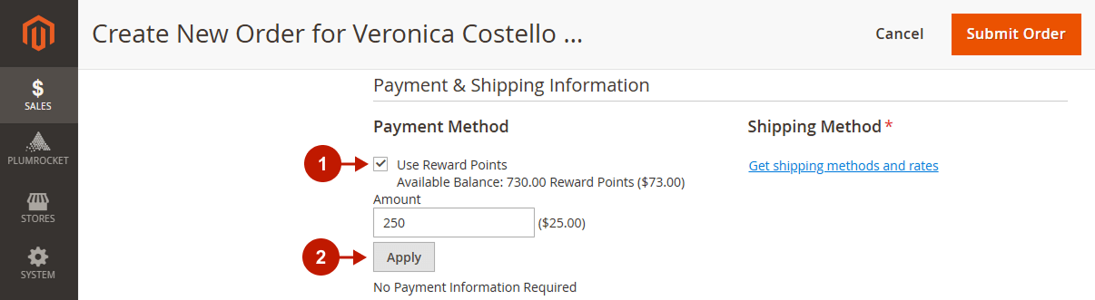 magento 2 reward points extension reward points on order 2