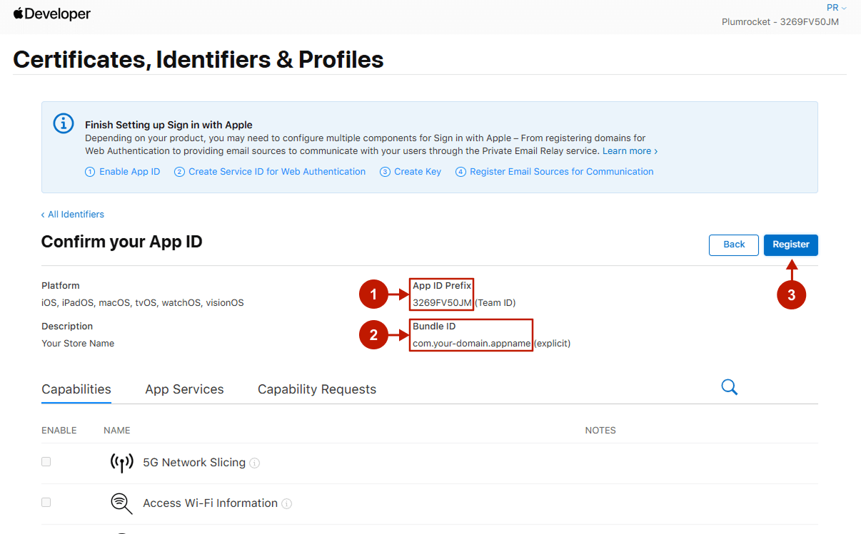 magento 2 social login pro extension apple configuration 7