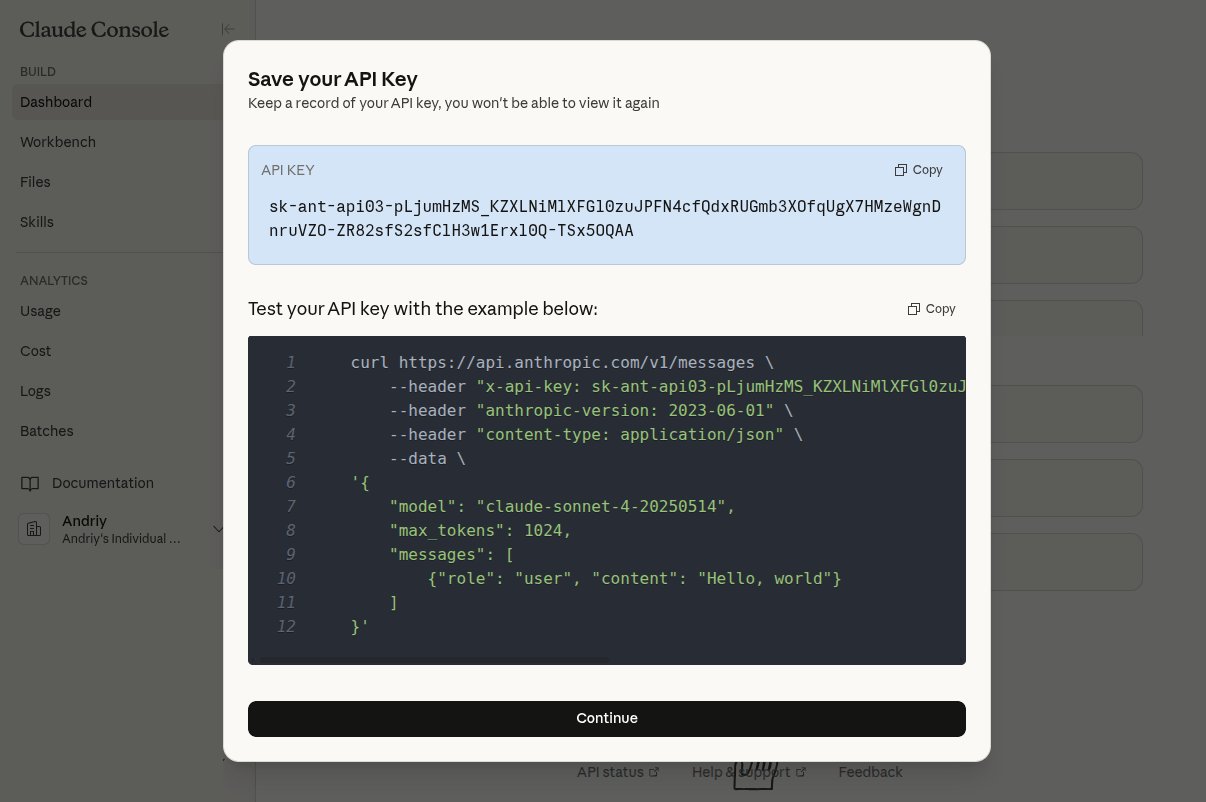 Magento 2 AI Connector: Anthropic (Claude) API Key