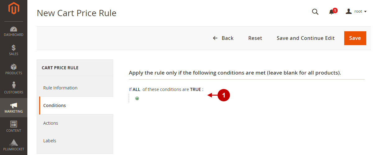 4 creating price rules in Magento2 v1