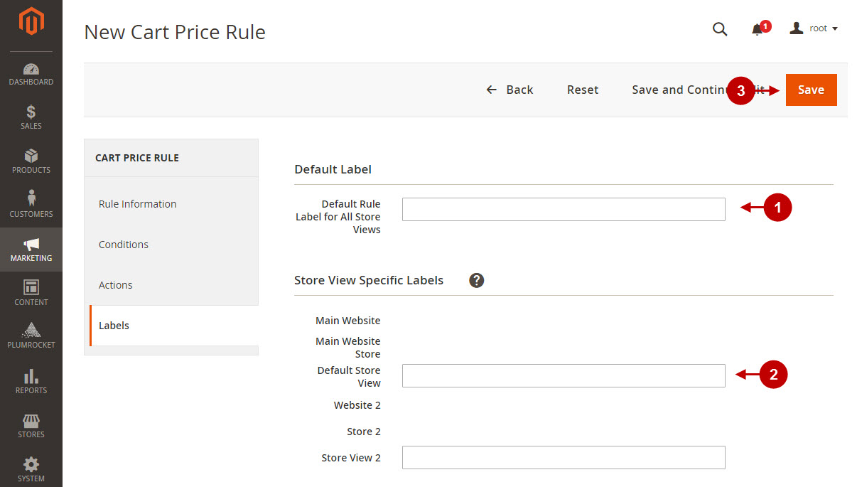 6 creating price rules in Magento2 v1