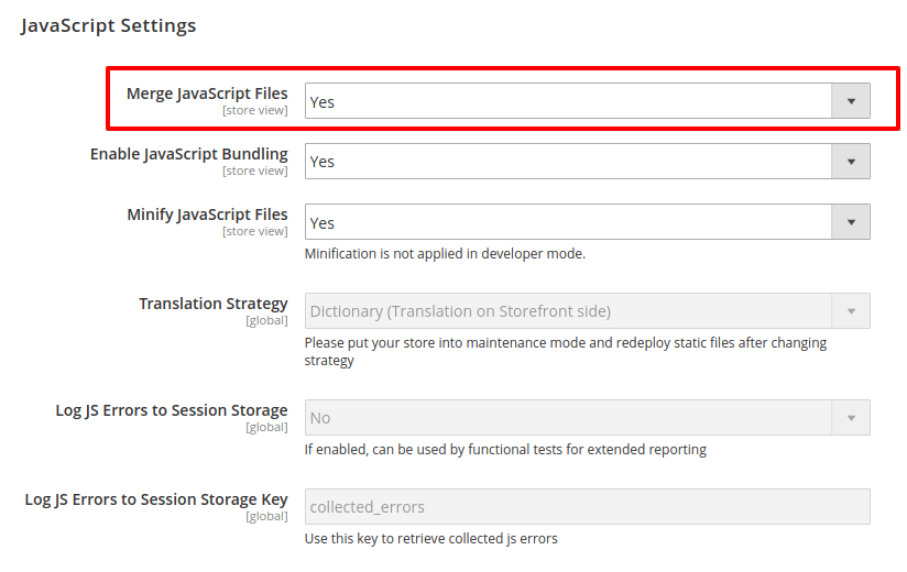 Magento 2 merge JavaScript Files