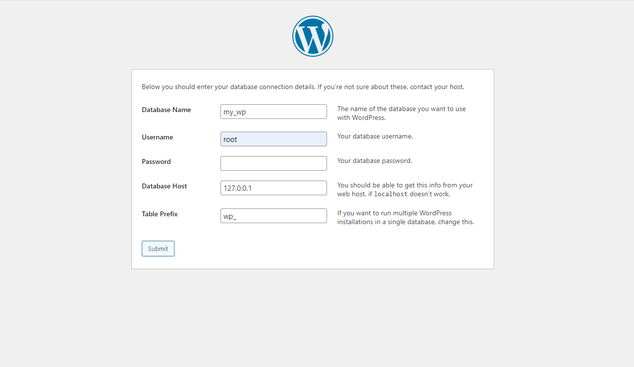 wordpress-installation