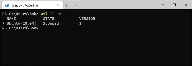 wsl1-ubuntu