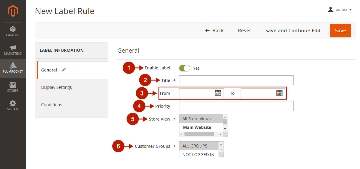 Create a Magento 2 Sale Label: General Configuration