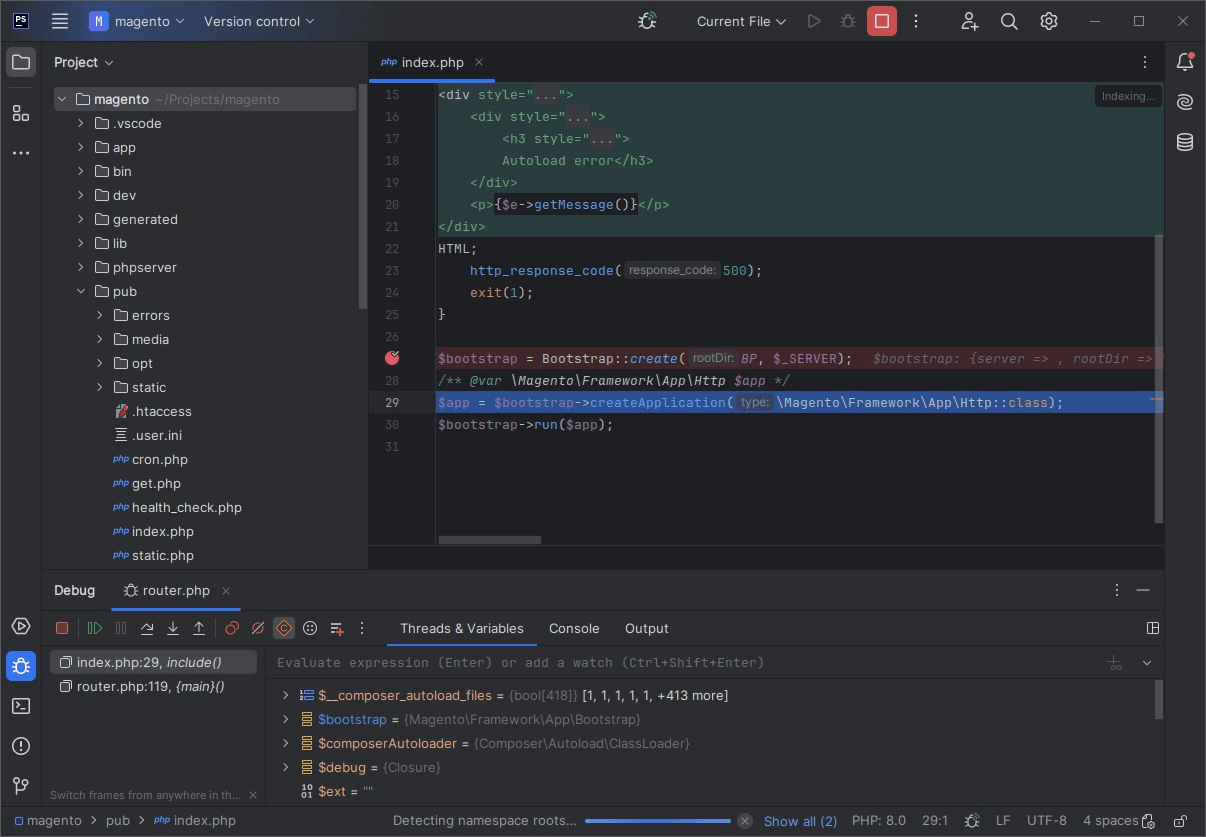 Testing Magento 2 with Xdebug in PhpStorm: Step 4