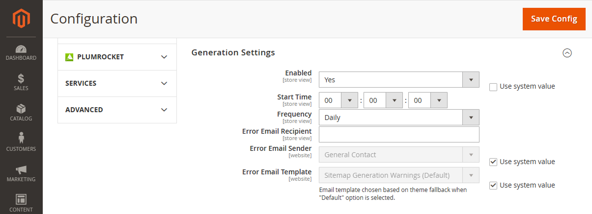 Magento 2 SEO: Configure XML Sitemaps