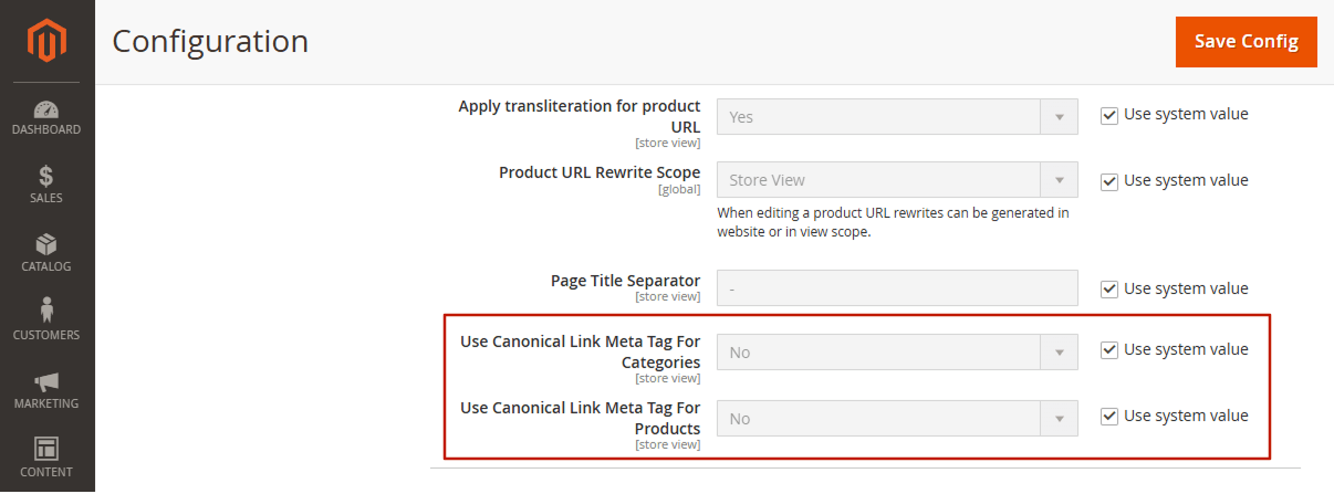 How to add Canonical Tags in Magento 2