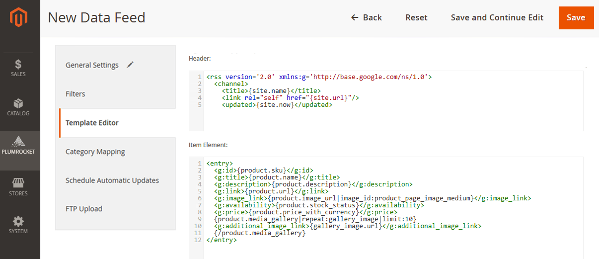 Google Product Feed in Magento 2: Customizing the Feed Template