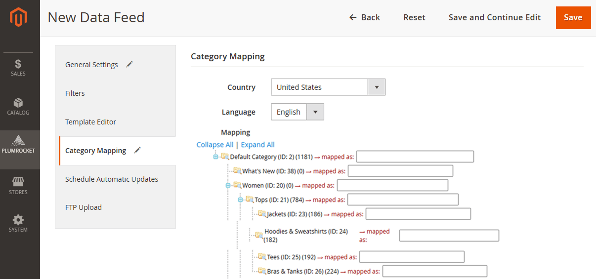 Google Product Feed in Magento 2: Mapping Categories
