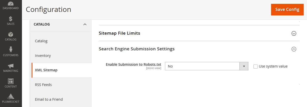 Automatically Add a Sitemap to Magento 2 Robots.txt