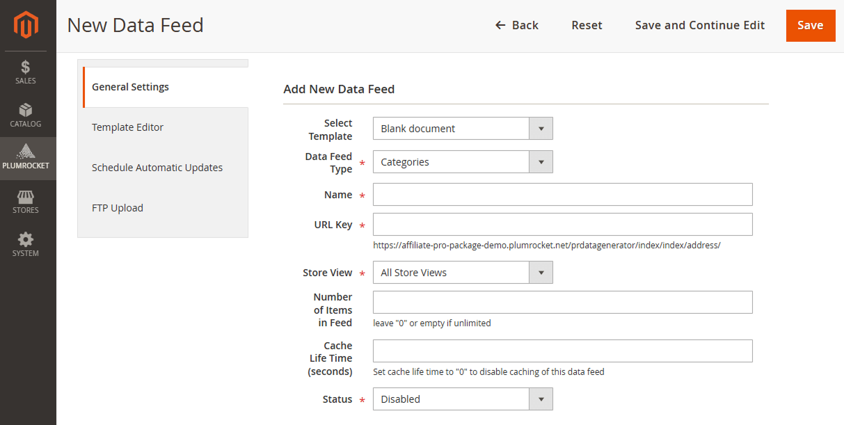 Step 2: Configure General ChatGPT Product Feed Settings in Magento 2