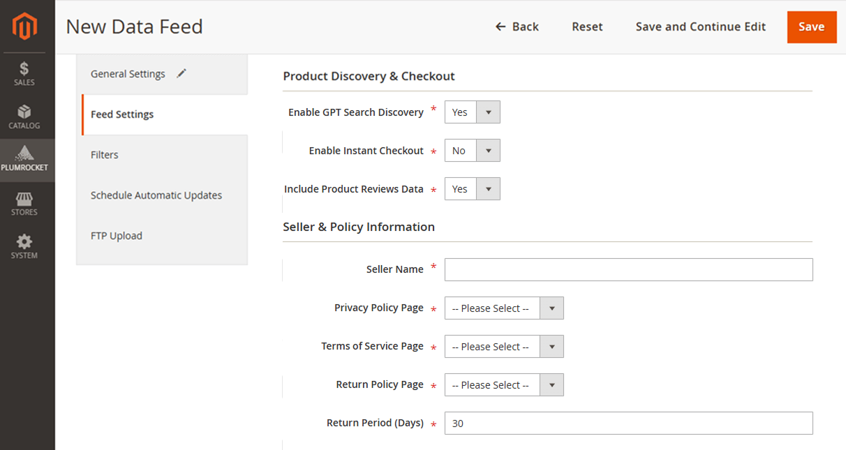 Step 3: Configure ChatGPT Product Feed Content Settings in Magento 2