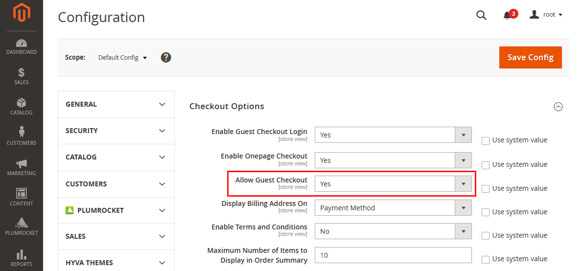 How to Enable or Disable Guest Checkout in Magento 2