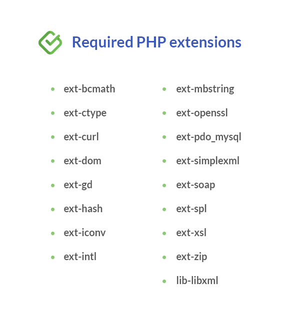 Magento 2 speed optimization - required PHP extensions