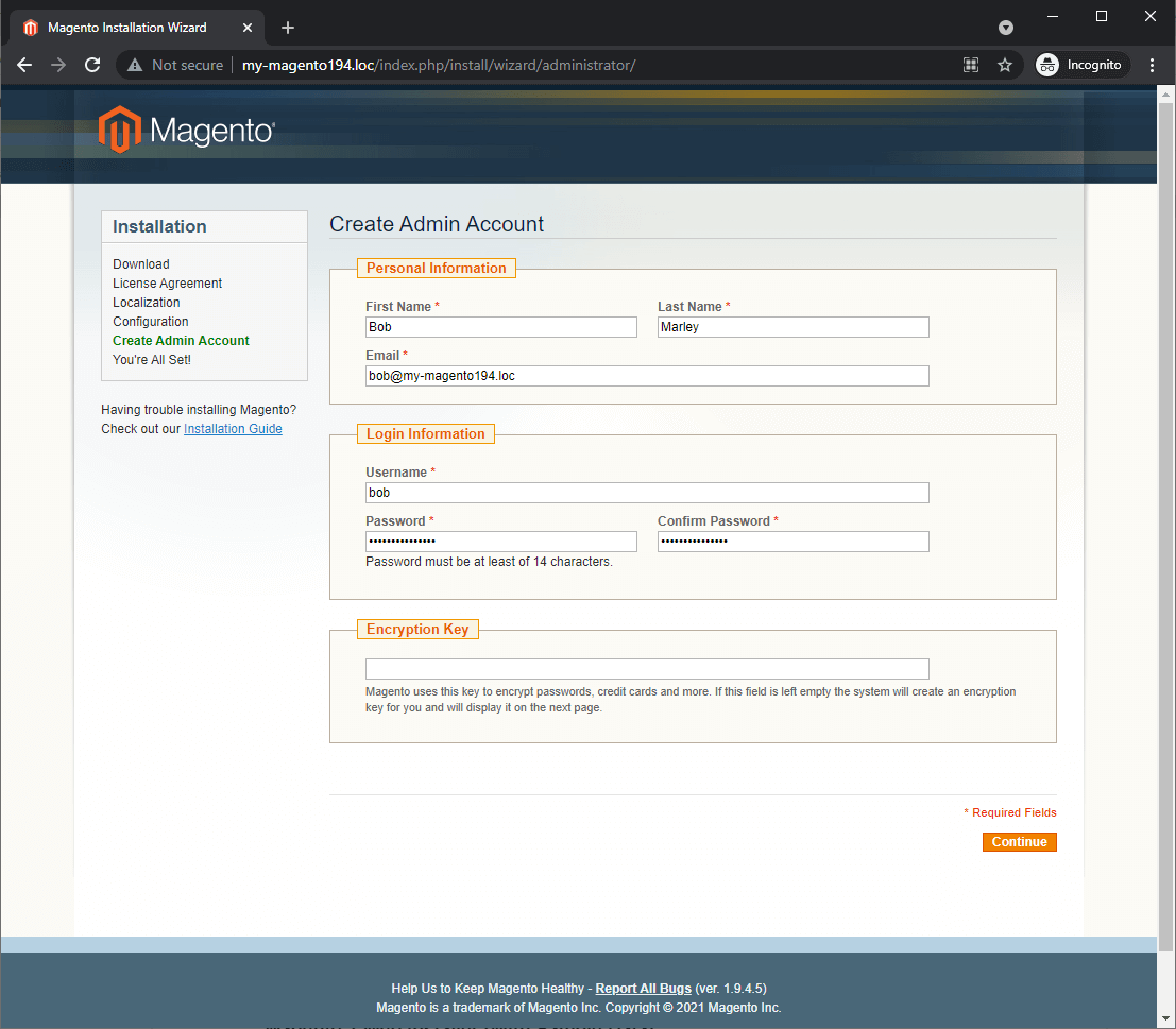 Magento 1 Web Installer - 4