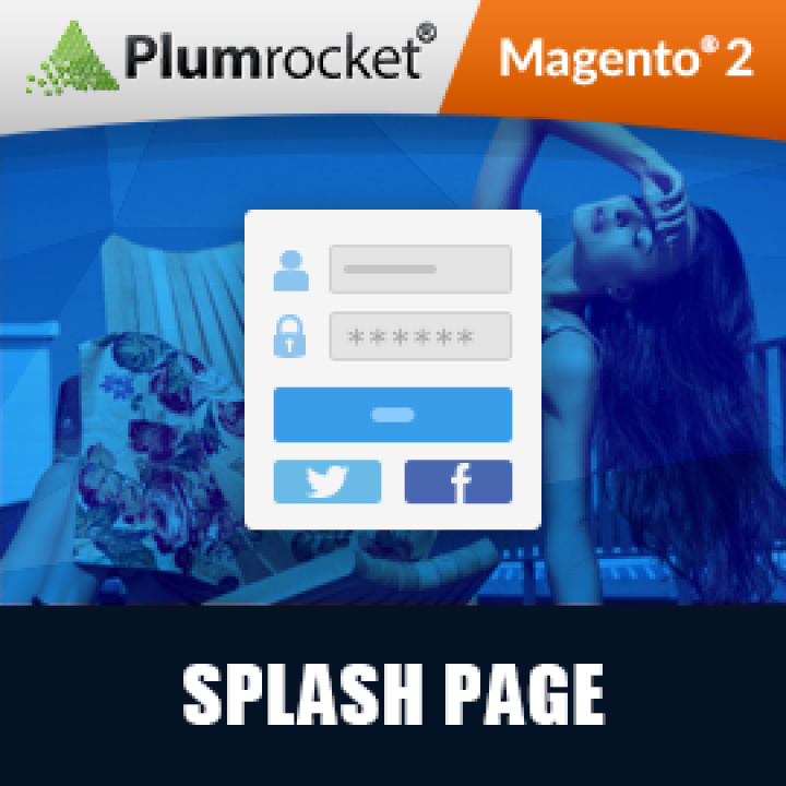 Magento 2 Splash Page Extension
