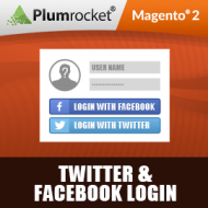 Magento 2 Twitter & Facebook Login Extension 