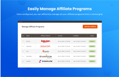 Affiliate Programs Extension for Magento 2