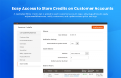 Magento 2 Store Credit & Refunds to Merchandise Credit Extension