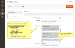 Magento 2 Expected Date of Delivery Plugin