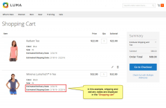 Magento 2 Expected Date of Delivery Plugin
