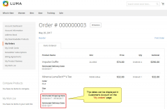 Magento 2 Expected Date of Delivery Plugin