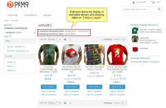 Magento Estimated Delivery Date Extension