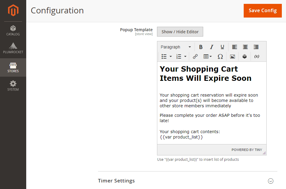 Magento 2 Cart Reservation Extension - Reminder Popup 2