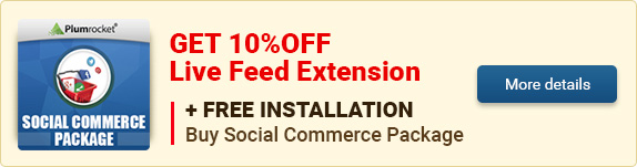 Live Feed Extension for Magento