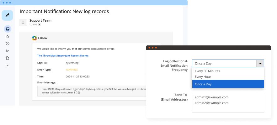 Schedule Email Notifications