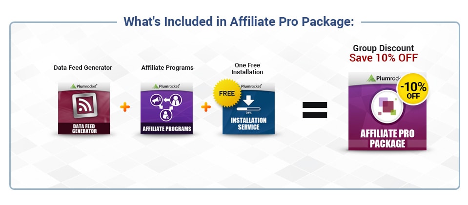 What's Included in Affiliate Pro Package: