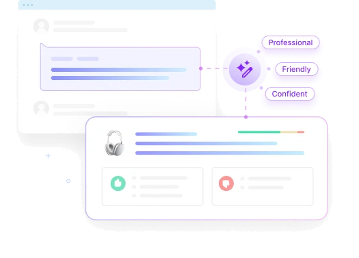 Editable AI prompt template with tone presets in the Magento 2 admin